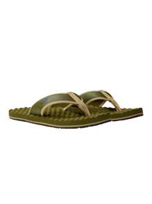 The North Face MEN'S BASE CAMP FLIP-FLOP 2 - Forest Olive-Black Curr - View 2