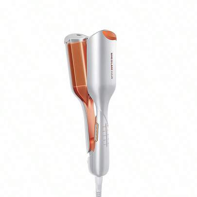 SHEGLAM HAIR Máy uốn tóc Beach Babe, Máy uốn tóc ion, Máy uốn tóc Waver, Máy uốn tóc 2 thùng có chức năng chống bỏng, 50 triệu ion và tạo sóng nhanh trong 10 phút, Hẹn giờ thông minh và nhiệt độ có thể điều chỉnh, Dụng cụ làm tóc dễ sử dụng cho phụ nữ - Phích cắm EU Sinh nhật Quà Ngày lễ Hồng Rung cảm Trang điểm Du lịch Trường học Lễ hội Hoa hồng Hiện tại Con gái Sự quyến rũ chăm sóc tóc Ngày của Mẹ Si mê Thời trang Tiệc Rave