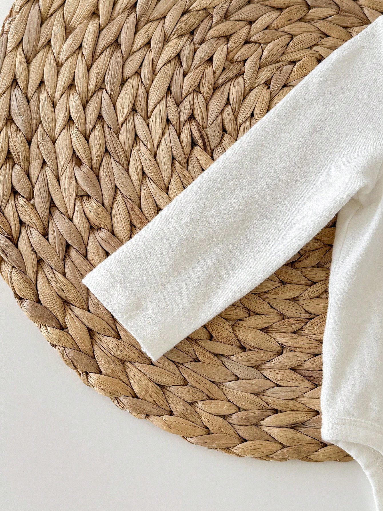 SHEIN 5 قطع رومبير كم طويل لون أحادي لطيف للأطفال...