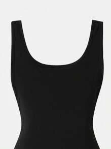 2 件套年轻女孩度假休闲舒适长袖衬衫和无袖紧身裤套装 - 粉色 - 查看 4