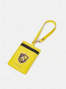 HARRY POTTER X SHEIN Hộp đựng thẻ dung lượng lớn hình chữ vàng - Màu vàng - Xem 4
