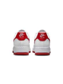 Nike Giày thể thao nữ Air Force 1 '07 màu trắng/trắng/vàng chanh/đỏ tươi DV3808-105 - Trắng/Trắng/Volt/Đỏ Gym - Xem 4