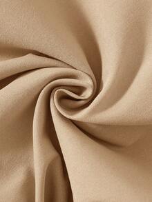 男童/女童时尚纯色休闲拉链长袖夹克