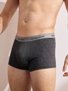 10入組男士字母腰帶方剪內褲