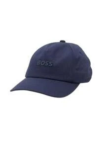 Hugo Boss Men's Letter Graphic Everyday Casual Baseball Cap - 404 Dark Blue - View 1