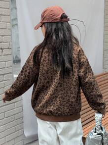 Dazy Kids Sudadera casual diaria para niñas preadolescentes