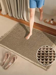 Cirelle Khaki Anti-Slip Floor Mat – Absorbent Furniture Carpet, Indoor/Outdoor Rug, Bathroom Door Mat, Anti-Slip Foot Mat | Door Mat,Welcome Mat,Front Door Mat,Rugs Living Room,Rugs, Carpet For Living Room