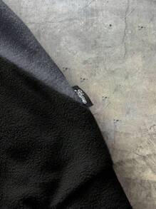 AXEPEAK Sudadera holgada de punto de manga larga para hombre, otoño e invierno - Negro - Ver 4