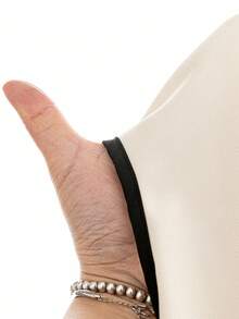 GlowEve CURVE Women's Contrast Trim Suit Vest Jacket Winter Fall Autumn - Multicolor - View 4