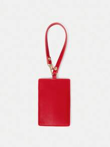 HARRY POTTER X SHEIN 红色字母图案大容量卡包钱包