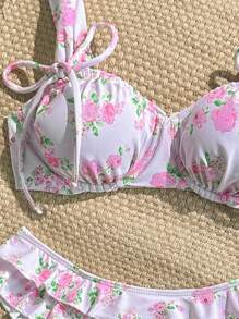 Soleia Bộ đồ bơi bikini họa tiết hoa buộc dây phía trước gợi cảm cho nữ mùa hè trên bãi biển Bộ đồ bơi bikini hoa Bộ đồ bơi xếp nếp Bộ đồ bơi hoa Bộ đồ bơi Boho Bộ đồ bơi đi nghỉ, dễ thương, Kawaii Áo trễ vai Giáng sinh cho trang phục trở lại trường Trang phục nữ trở lại trường Quần áo mùa thu cho nữ Trang phục Goth cho nữ Trang phục câu lạc bộ Trang phục Halloween gợi cảm cho nữ Trang phục đi chơi Trang phục hòa nhạc Trang phục hòa nhạc đồng quê - Nhiều màu - Xem 6