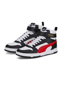 385839 - Sneakers - Black Red White - View 2