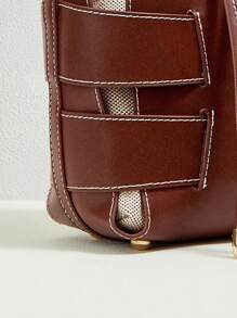 SHECARRY 1PC WOMEN'S FASHION 2 IN 1 SHOULDER & CROSSBODY BAG FOR COMMUTING & EVERYDAY USE