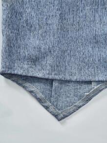 Conjunto de chaleco sin mangas y pantalones casuales para adolescentes