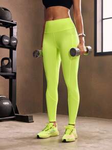 Powerista Women Plain High Waist Casual Summer Skinny Leggings