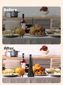 Teckwe 2pcs Fly Fans For Tables, Electric Fly Swatter Fan For Outside Or Inside Meal, Keep Flies Away, Picnic Fan For Table Use, Fly Repellent Fans For Barbeque, Party, Restaurants, Home, Events, Battery Operated Food Spinning Fan, Portable Anti-Fly Fan