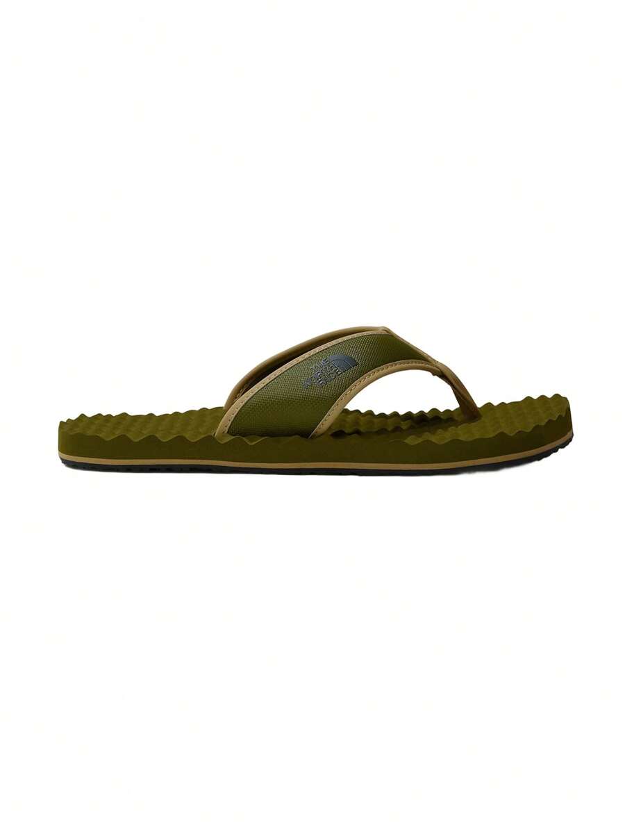 The North Face MEN'S BASE CAMP FLIP-FLOP 2 - Forest Olive-Black Curr - View 1