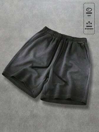 Street Life Pantalones cortos casuales lavados y desgastados para hombre, verano