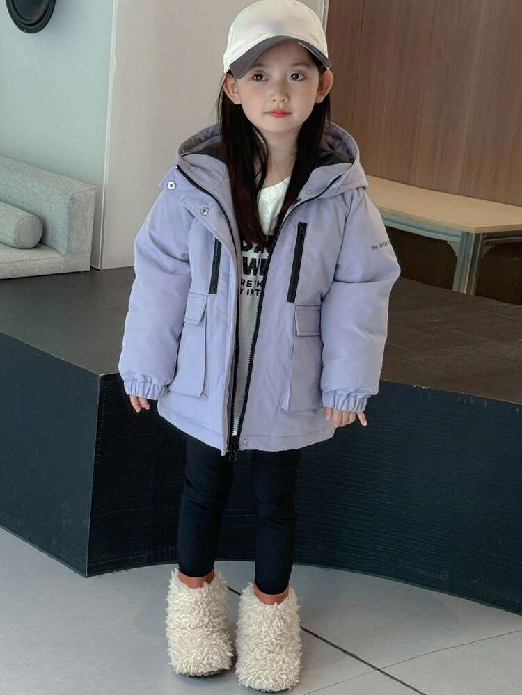 Girls Padded Coat, Fall