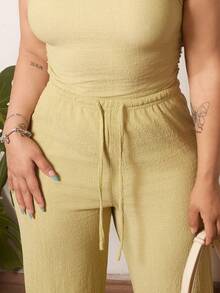 Lupita Cardoza Conjunto de dos piezas para mujer para uso diario - Verde - Ver 3