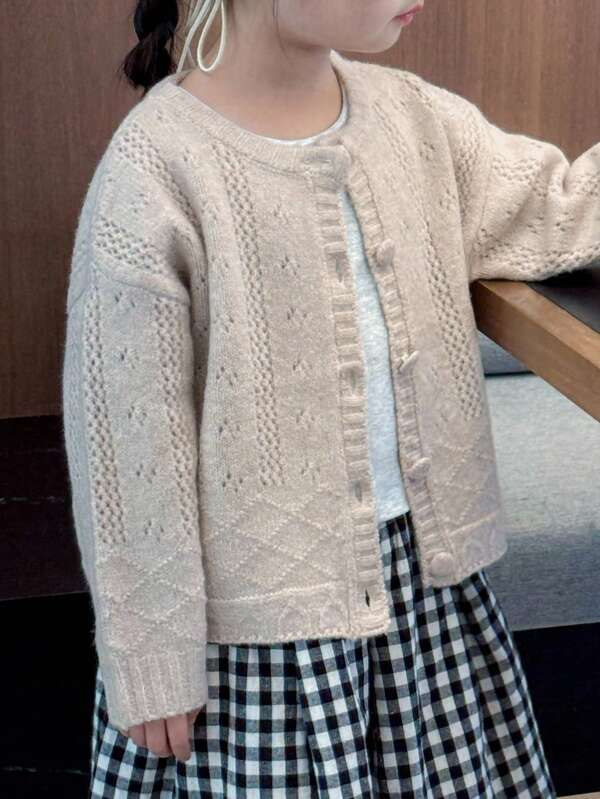 Dazy Kids Girls Small Size Cardigan