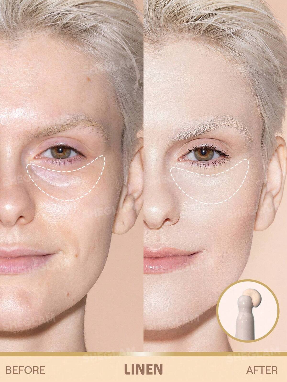 Poof! Gone Full Coverage Concealer-Linen