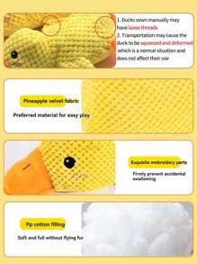 狗狗玩具毛绒狗发声吱吱叫玩具各种动物宠物玩具适合中大型犬填充小狗咀嚼玩具可爱狗狗伴侣礼物玩具