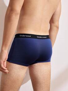 10入組男士字母腰帶方剪內褲