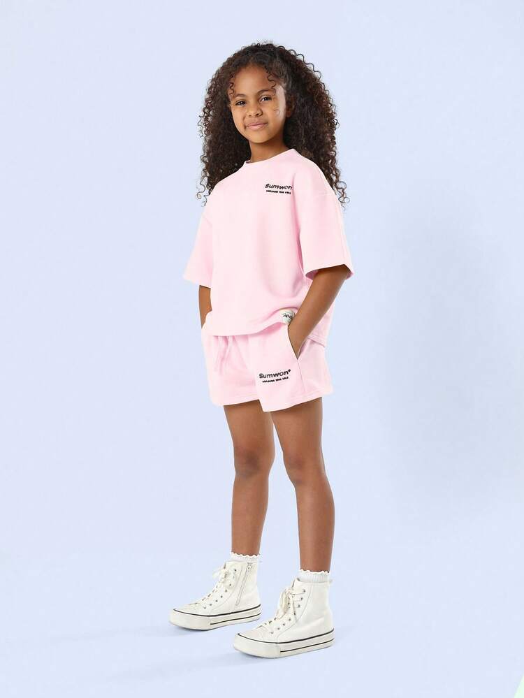 World Tour Co Ord Set mit aufgedruckten Städten