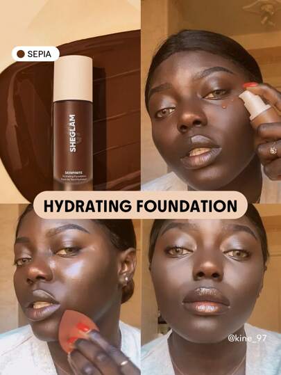 Fond De Teint Hydratant Skinfinite-Sepia Flawless Dewy Fond De Teint Hydratant Couvrance Invisible Anti-Cernes Pores Sans Pores Non Gras LéGer Naturel Doux Fond De Teint Liquide NoëL Fond De Teint Hiver Marque Beauté Visage Maquillage CosméTique Pour Femmes Filles Parfait Pour Hiver IdéAl Pour Y2K ÉLéGant Mode Adapté Pour Anniversaire Xmas Cadeau FêTe PrêT Meilleure Couleur