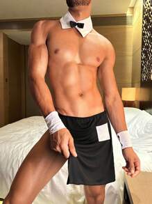 Cosplay Mature Boudoir Role Play Sexy Chef Costume For Men