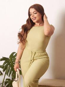 Lupita Cardoza Conjunto de dos piezas para mujer para uso diario - Verde - Ver 6