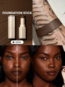 SHEGLAM Skin Magnet Base En Stick De Alta Cobertura-Sepia - Sepia - Ver 1