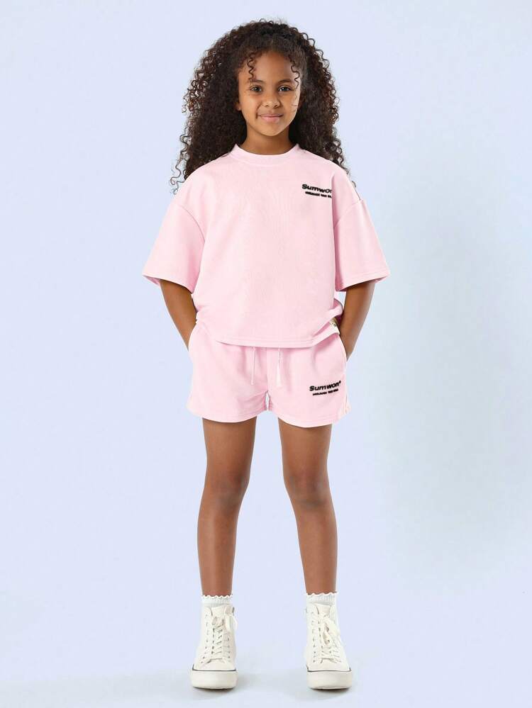 World Tour Co Ord Set mit aufgedruckten Städten