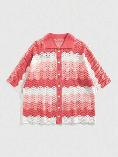 Street Life Maglia larga da uomo, maglia corta a maglia