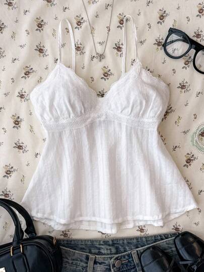 Camiseta de tirantes rosa para adolescentes, camiseta de hombros descubiertos elegante de unicolor, adecuada para verano, vacaciones, casual, hogar, estilo BM