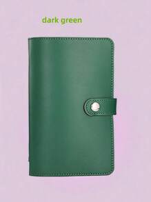 1 PIEZA Libro de ahorro de efectivo para billetes y monedas - Cartera portadora de dinero estética con cremallera, cuaderno planificador de presupuesto, organizador de billetes de dólar, bolsillo para monedas de viaje, regalo para hombres y mujeres, almacenamiento de moneda coleccionable