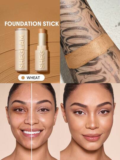 Fondotinta In Stick Ad Alta Copertura Skin Magnet-Mandorla Lunga Tenuta Senza Pori Impeccabile Facile Da Usare Fondotinta In Stick A Copertura Totale Per Tutti I Tipi Di Pelle Non Sbiadisce A Prova Di Sudore Senza Peso Cruelty-Fre Finitura Liscia E Naturale Simile Alla Pelle Fondotinta In Stick Traspirante Formula Delicata Fondotinta Per Il Trucco Marchio Bellezza Trucco Cosmetico Per Donne Ragazze Perfetto Per Autunno Inverno Ideale Per Y2K Elegante Moda Adatto Per Compleanno Natale Presente Festa Pronto Migliore Colore