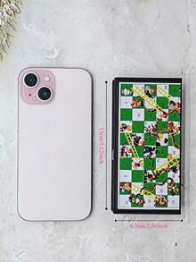 Magnetic Snakes And Ladders Board Game Set, Folding Portable Design And Light-Weight, Travel Game Set Gift ,Family Fun Toys