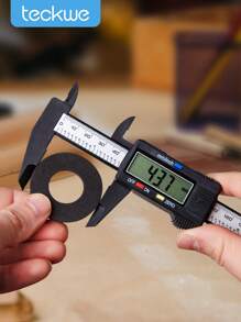 Teckwe 简约实用的多功能卡尺，带测量刻度显示