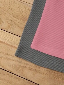 2件套女士休闲吊带睡衣套装 - 彩色 - 查看 7