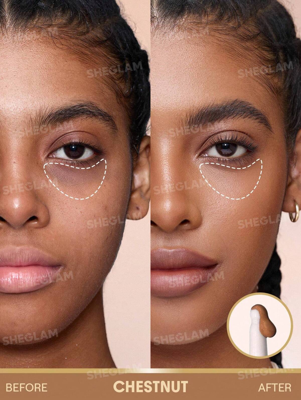 Poof! Gone Full Coverage Concealer-Chestnut