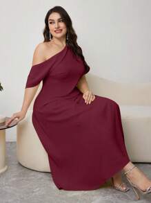 Modelyn Vestido casual ceñido de cintura amétrica para mujer, primavera/verano