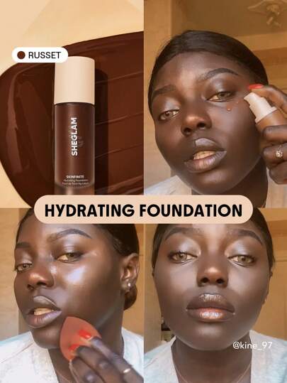 Fond De Teint Hydratant Skinfinite-Russet Flawless Dewy Fond De Teint Hydratant Couvrance Invisible Anti-Cernes Pores Sans Pores Non Gras LéGer Naturel Doux Fond De Teint Liquide NoëL Fond De Teint Hiver Marque Beauté Visage Maquillage CosméTique Pour Femmes Filles Parfait Pour Hiver IdéAl Pour Y2K ÉLéGant Mode Adapté Pour Anniversaire Xmas Cadeau FêTe PrêT Meilleure Couleur