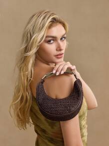 MOTF PREMIUM PU皮革拉链手提包