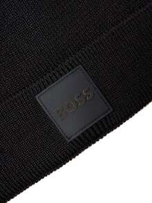 Hugo Boss Mũ lưỡi trai không vành in chữ đơn giản đa năng cho nam - 001 Đen - Xem 2