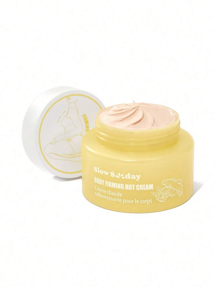 Slow Sunday 身体紧致热霜，富含生姜和咖啡提取物，具有减肥、燃脂、纤体、按摩、平坦小腹、紧致身体、提拉紧致肌肤的功效，适用于腹部、臀部、手臂和大腿，热霜燃烧脂肪，适合夏季、Y2K 时期，是派对的理想之选。 - 薑色 - 查看 7