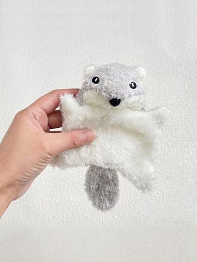 1Plush Lie Prrone Squirrel Toy For Cats And Dogs - Super Soft Bite-Resistant Interactive Pet Toy With Sound, Fun Teasing Toy For Playtime, Self-Entertainment, And Training, Durable For Indoor And Outdoor Use, Perfect Gift For Pet Lovers, Encourages Natural Hunting Instincts And Keeps Pets Active And Happy All Day Long, Ideal For Kittens, Cats, Puppies, And Dogs Of All Sizes And Breeds