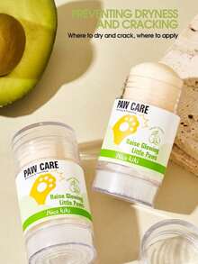 SHEIN 3 Pcs Pet Paw Cream Moisturizing Repair Dog Paw Anti-Dry And Chapped Foot Care  - Protects Paws From Hot Pavemnt, Wax For Dry Paws & Nose, Canine Paw Moisturizer Or Cracked Paws - Beige - View 6