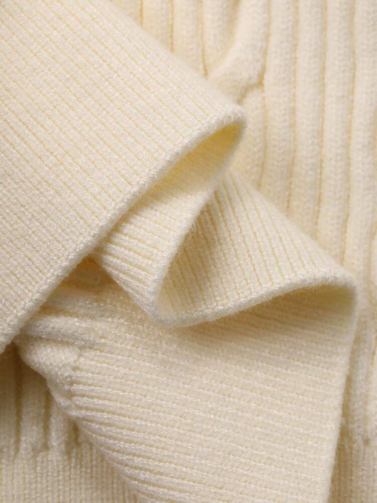 Baby Girls' Collared Casual Long Sleeve Sweater, College Style Fall,Winter Toddler Girls Clothes